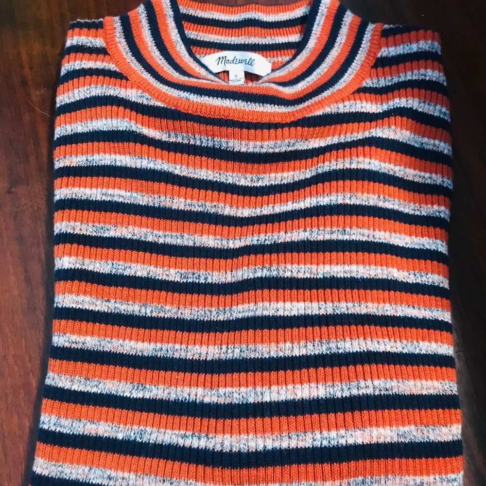 Madewell short sleeve sweater